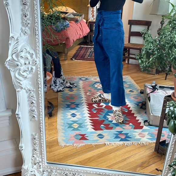 AS EVER Tanker tie pant in blue - Picture 4 of 6